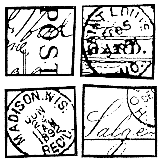 #1096 - 4 Square Post - Post