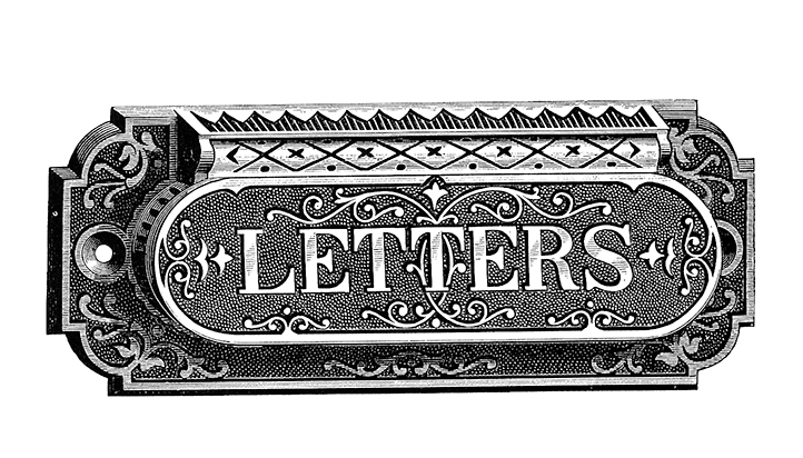 #1211 - Letter Slot Sm - Post