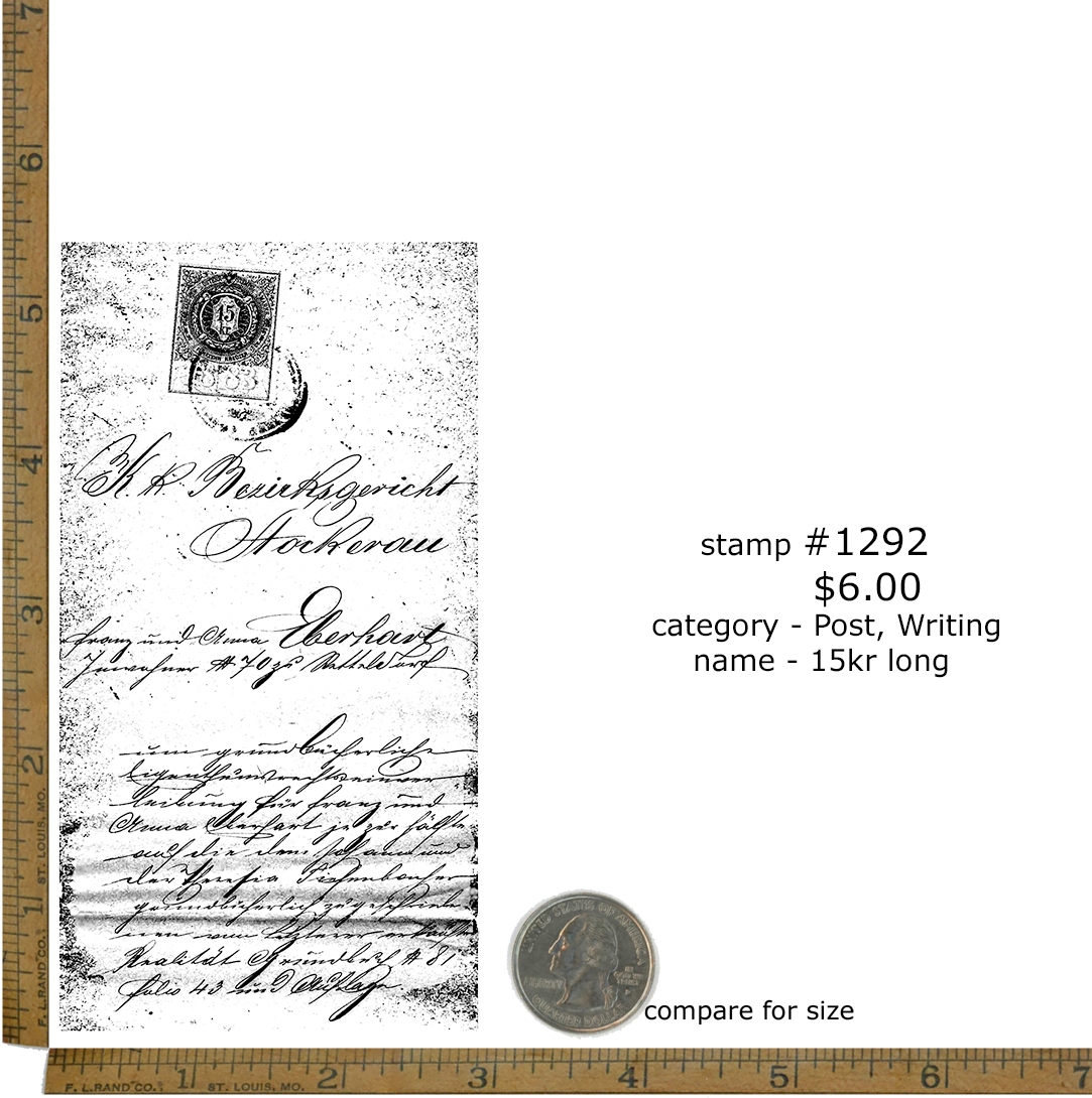#1292 - 15kr Long - Post/Writing