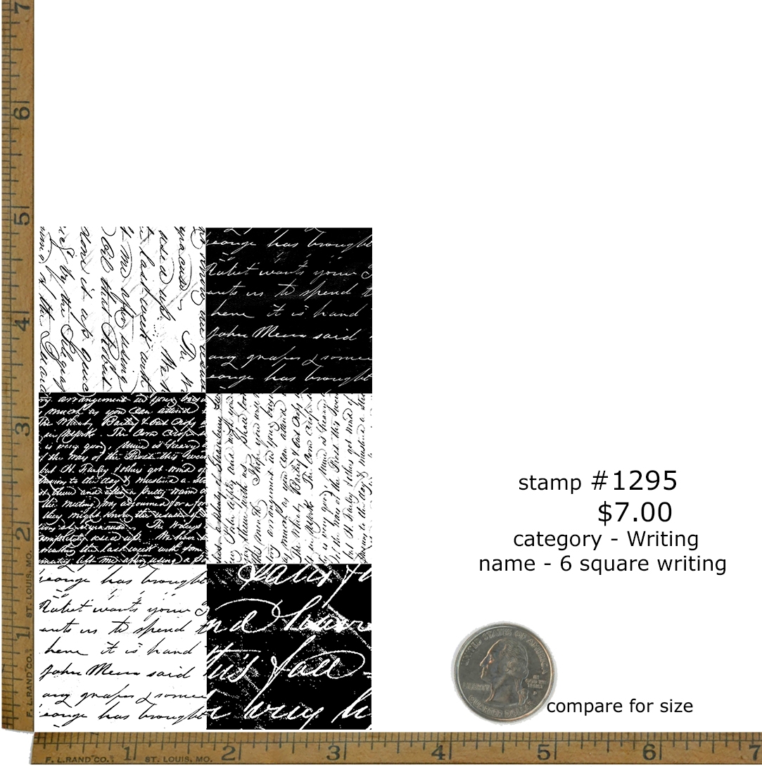 #1295 - 6 Square Writing - Writing