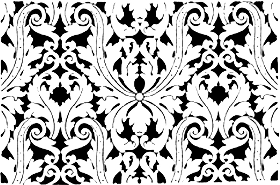 #2625 - Filigree - Solder Stamping/Background