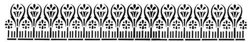 #2653 - Filigree Border - Solder Stamping/Background