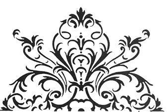 #2662 - Filigree Fan - Solder Stamping/Background