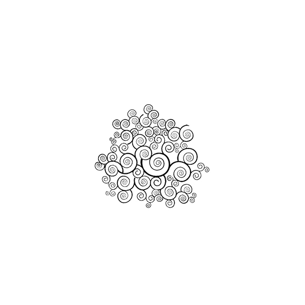 #2733 - Swirls - Solder Stamps/Background