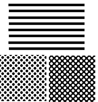 #2734 - 3pc Dots/Stripes - Solder Stamps/Background
