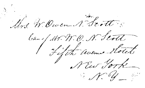 #642 - Scott Address - Post