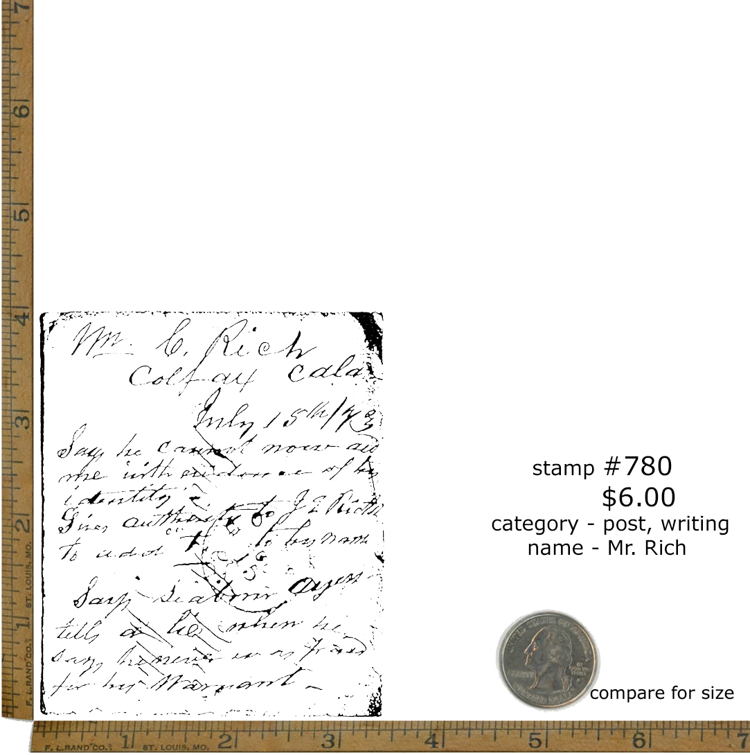 #780 - Mr. Rich - Post/Writing