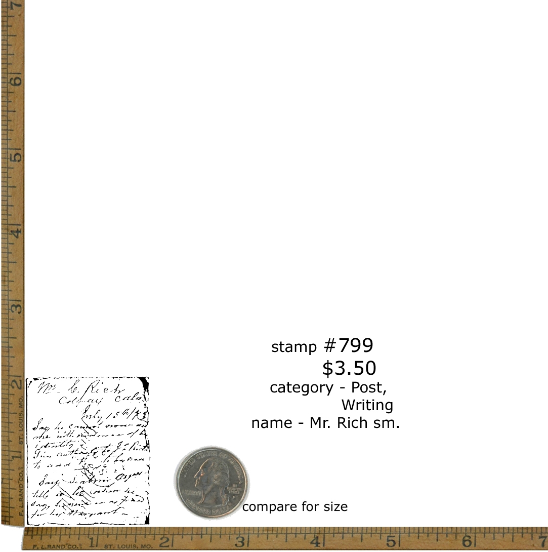 #799 - Mr. Rich Sm - Post/Writing