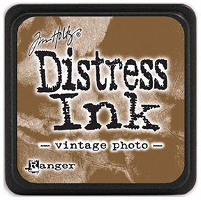 Distress Ink Mini Vintage Photo
