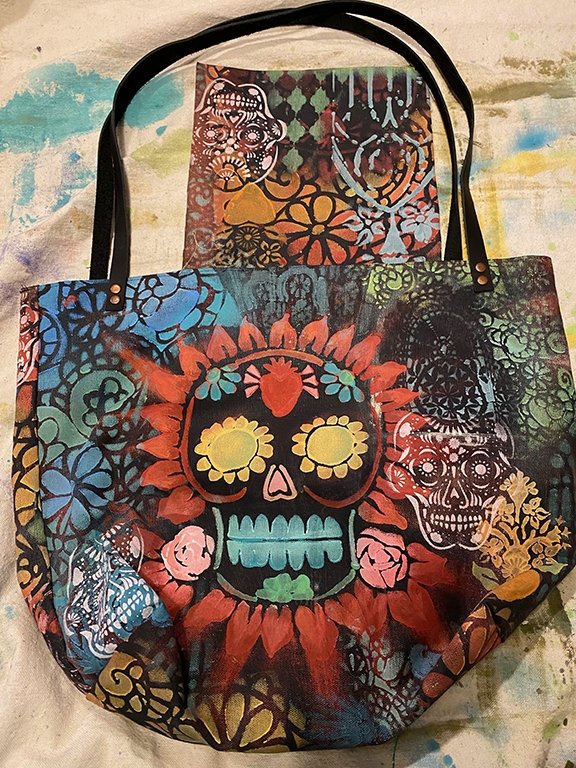 'Day of the Dead' Tote Bag - Mrs. O'Leary's Mercantile