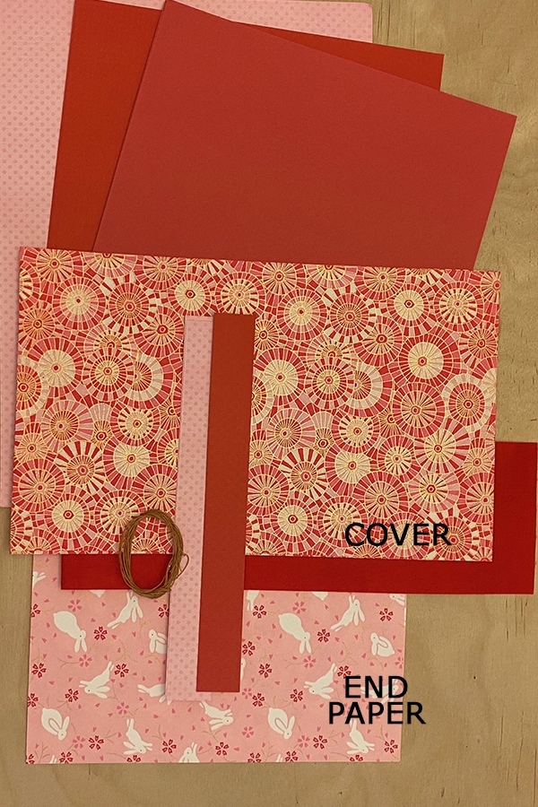 Books By Scratch - Pink Bunnies and Flowers