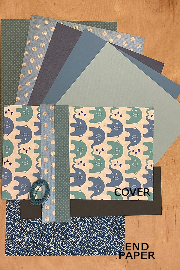 Books By Scratch - Love Blue Elephants