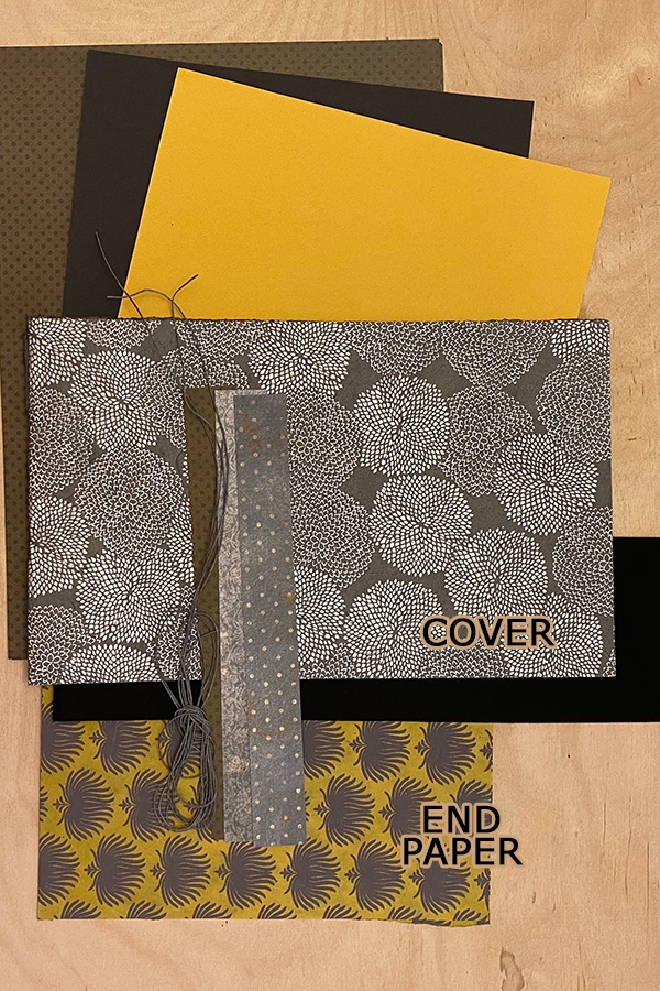 Books By Scratch - Yellows and Greys #1