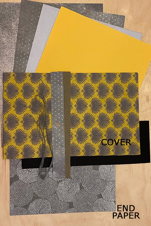 Books By Scratch - Yellows and Greys #2