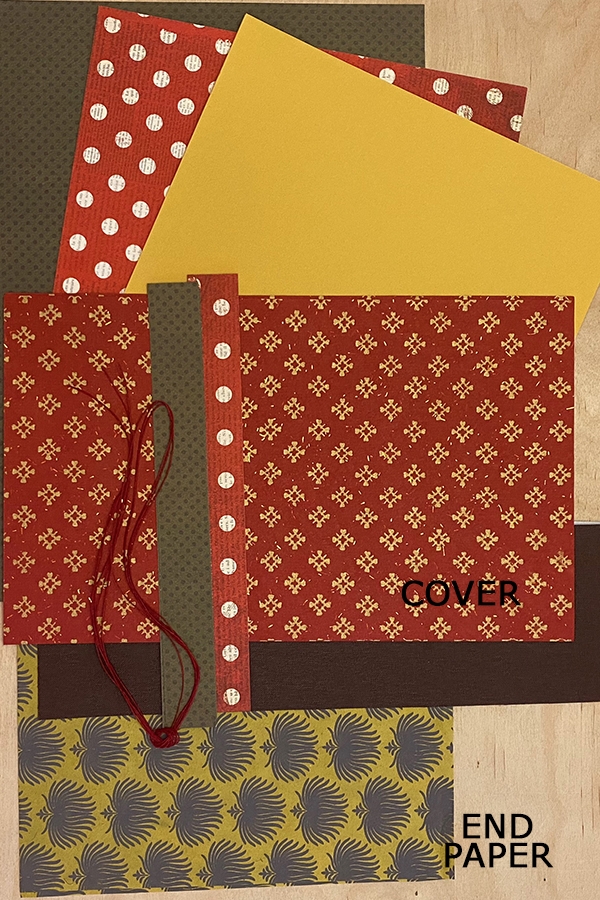 Books By Scratch - Patterns in Red