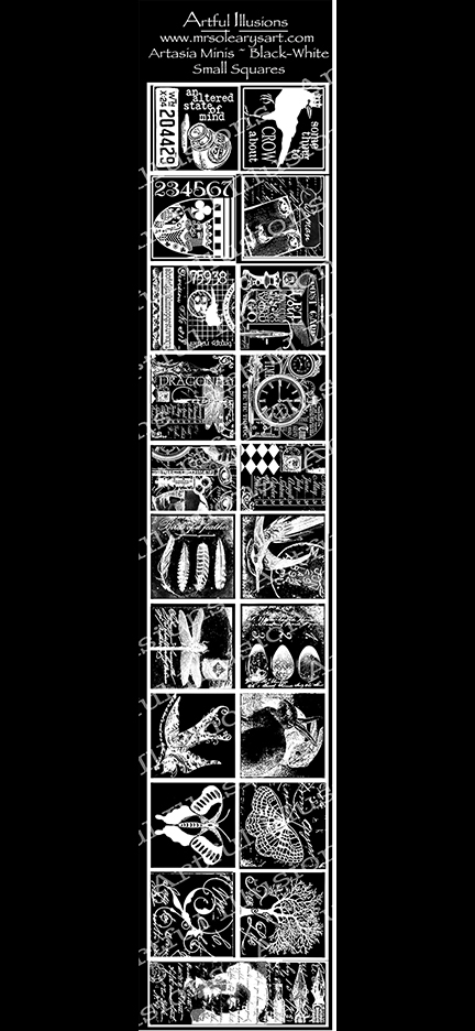 Black & White Small Squares