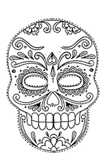 #2754 - Sugar Skull 2 - Halloween