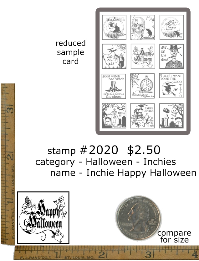 #2020 - Inchie Happy Halloween - Halloween/Inchies