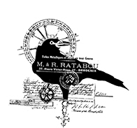 #2749 - MR Ratabou Crow Sm - Halloween/Steampunk