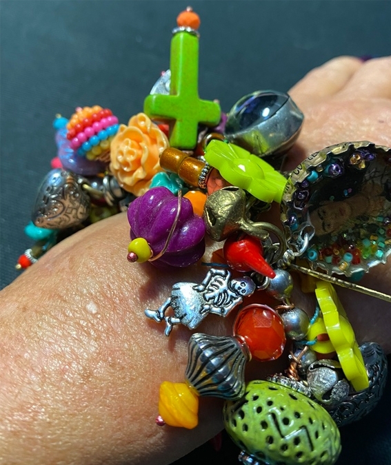 Wire Wrap Bracelet Kit, Crystal - Mrs. O'Leary's Mercantile