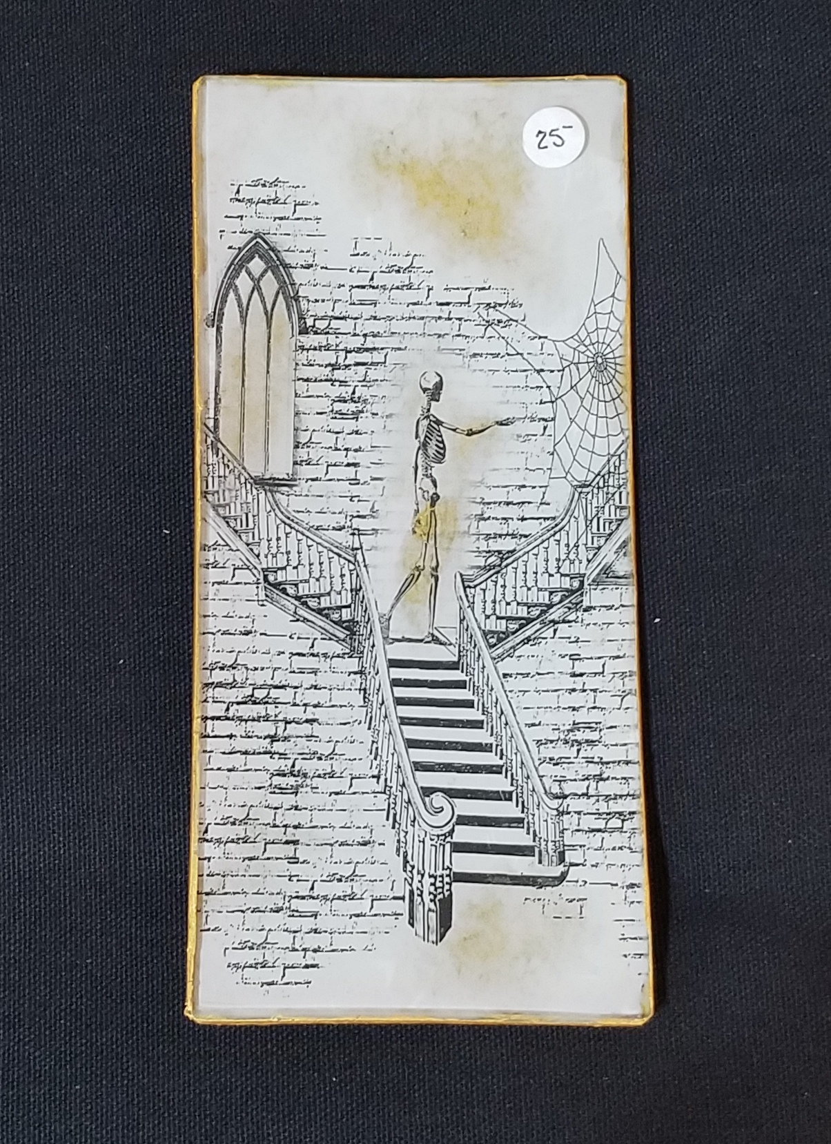 Halloween Plate - S - Spooky Stairs