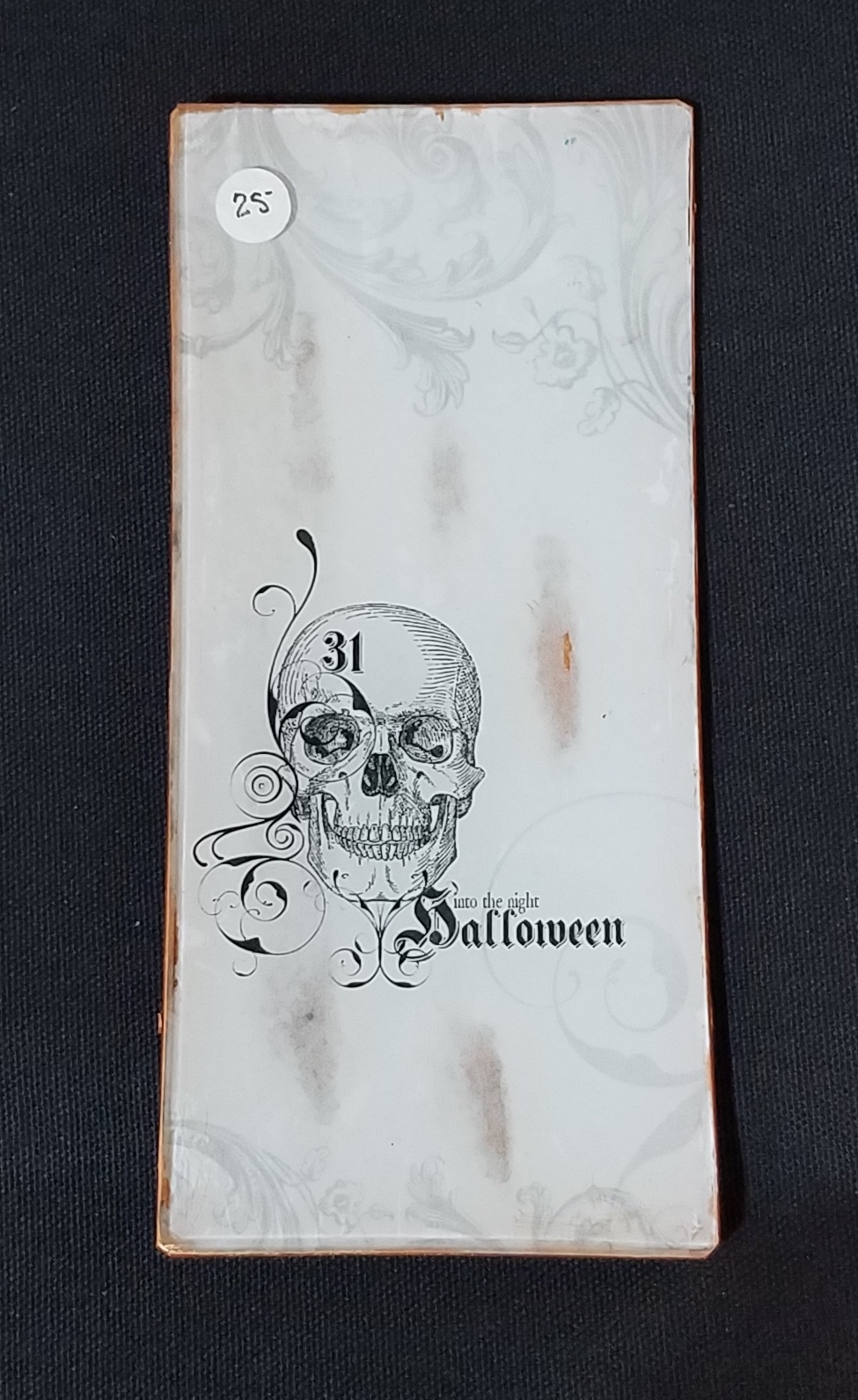 Halloween Plate - S - 31Skull