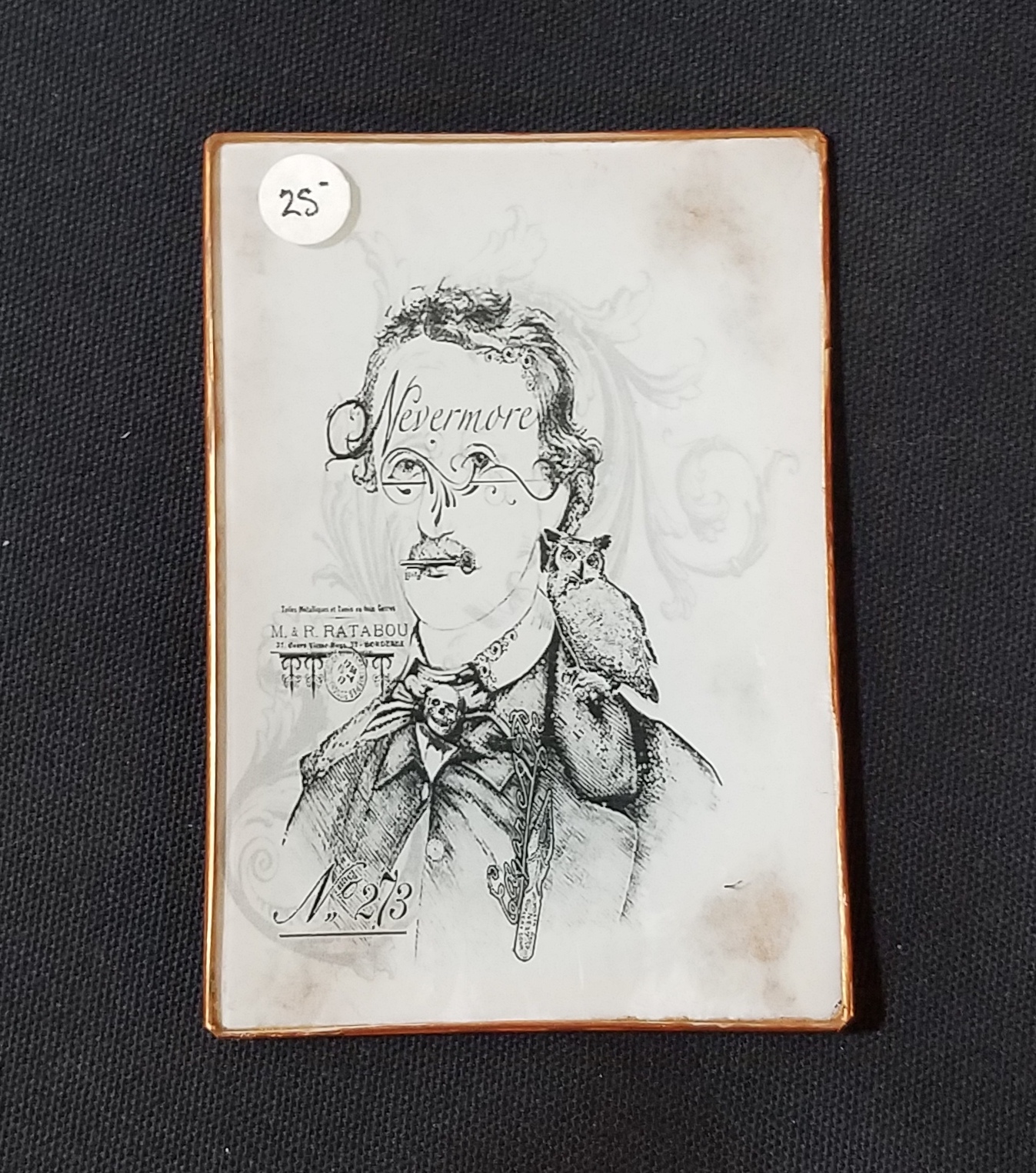 Halloween Plate - S - Nevermore