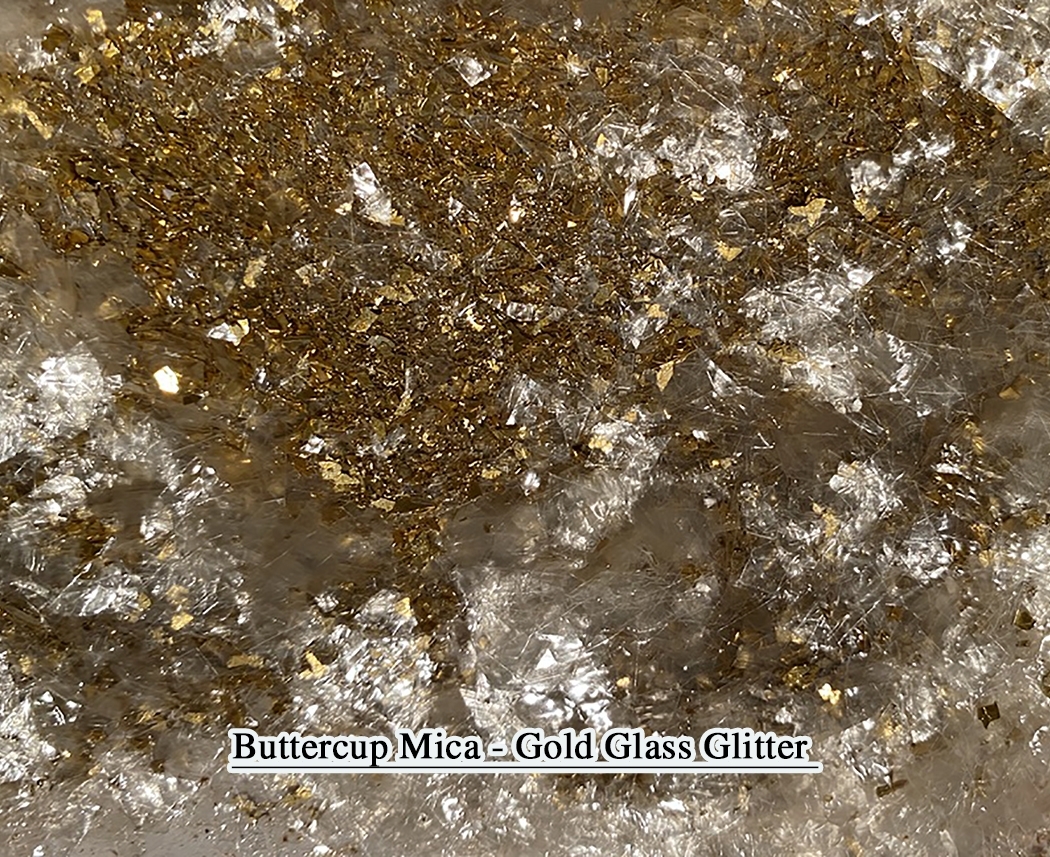Buttercup Mica - Gold Glass Glitter
