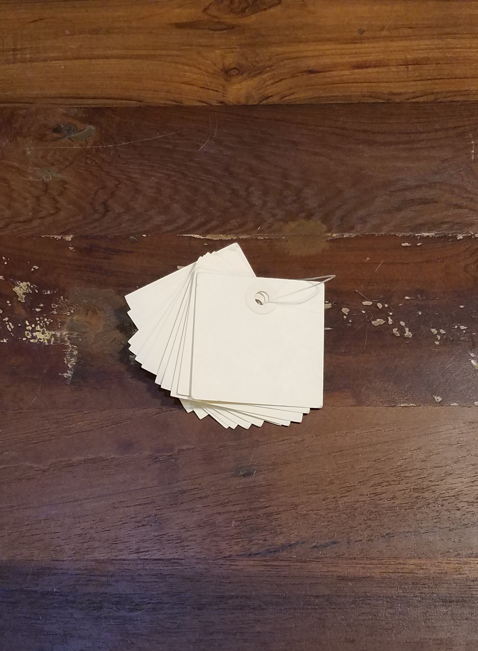 Manila Tags Pack - Square