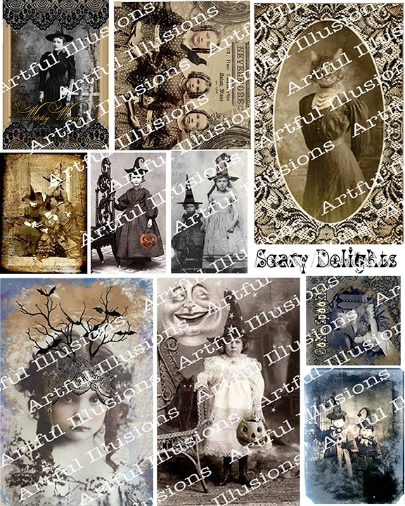 Scary Delights - Full Page