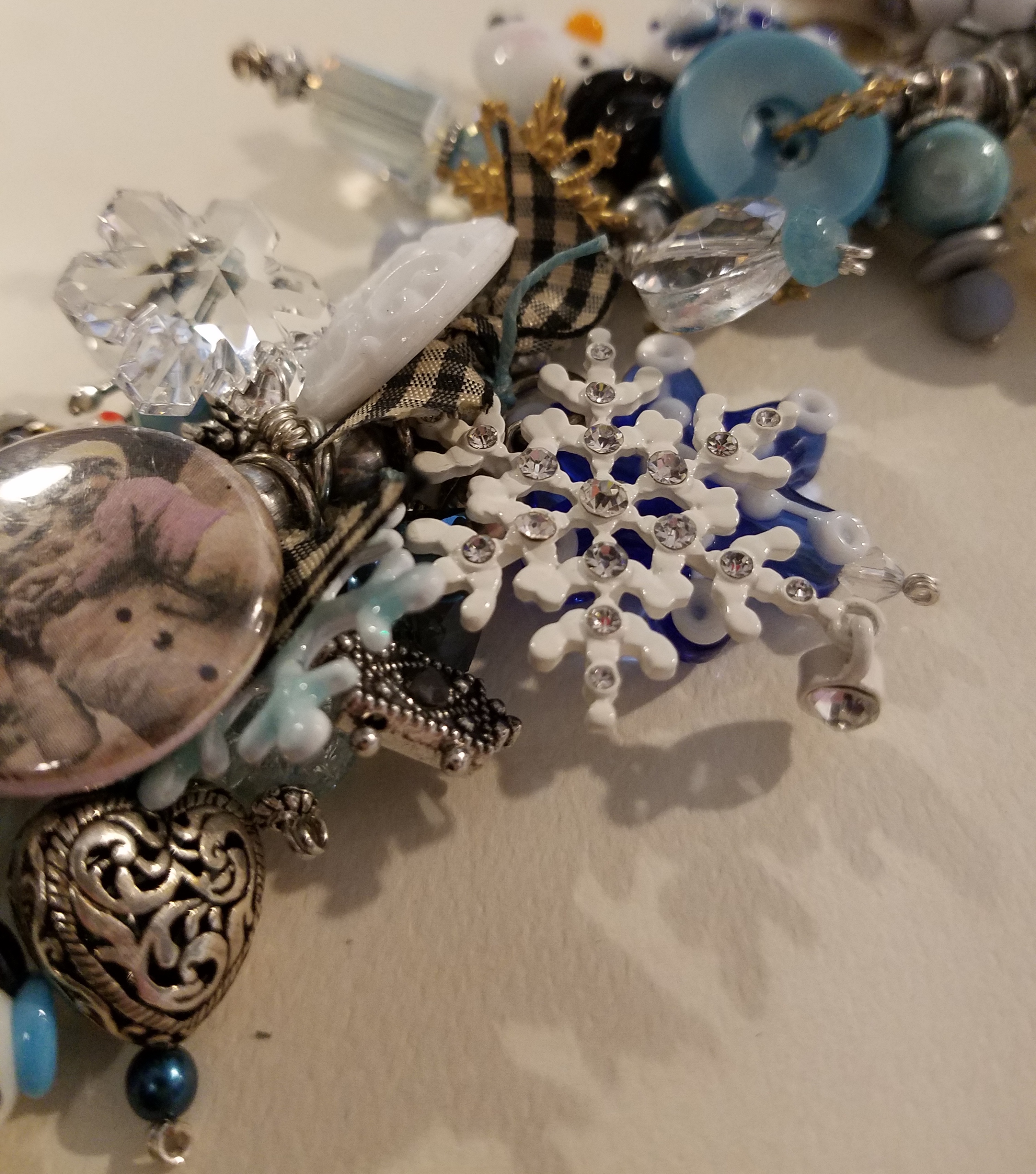 Winter 2 Junk Jewelry Bracelet