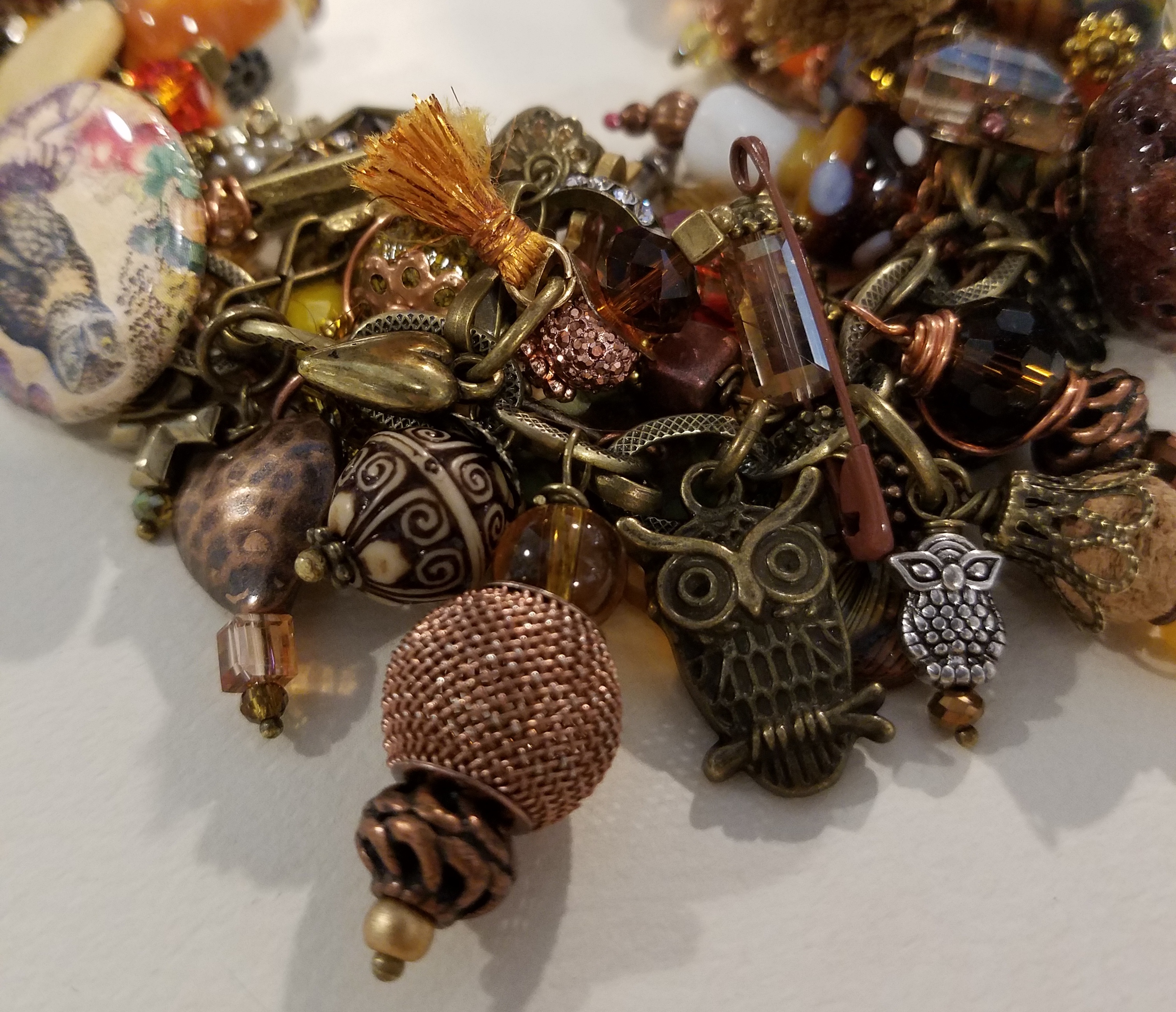 Fall 2 Junk Jewelry Bracelet