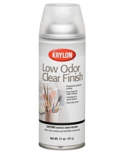 Krylon Lower Odor Clear Finish - Gloss